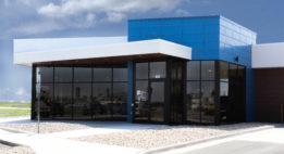 The new plains commerce branch from the outside