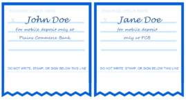 Payment in full endorsement wording image